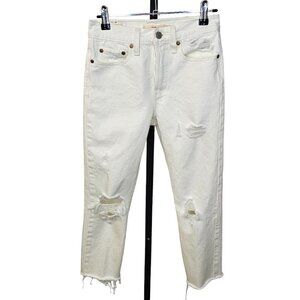 Levi's Womens  Wedgie Crop Jeans Size 24